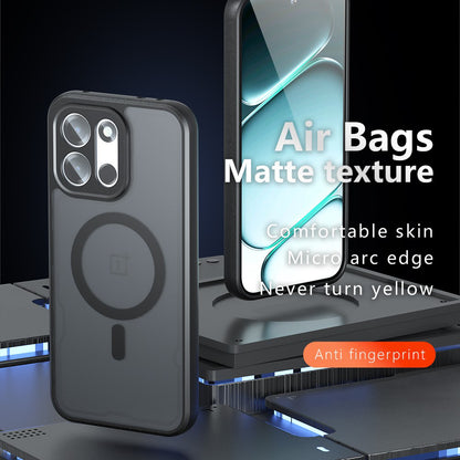 MagSafe-etui til OnePlus Nord 6, Techsuit, PureFrost, Satin Sort