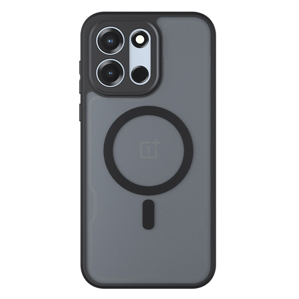 MagSafe-etui til OnePlus Nord 6, Techsuit, PureFrost, Satin Sort