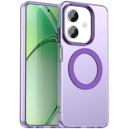 MagSafe-etui til Oppo A3 4G / A3 5G, Techsuit, CandyCase, Lilla