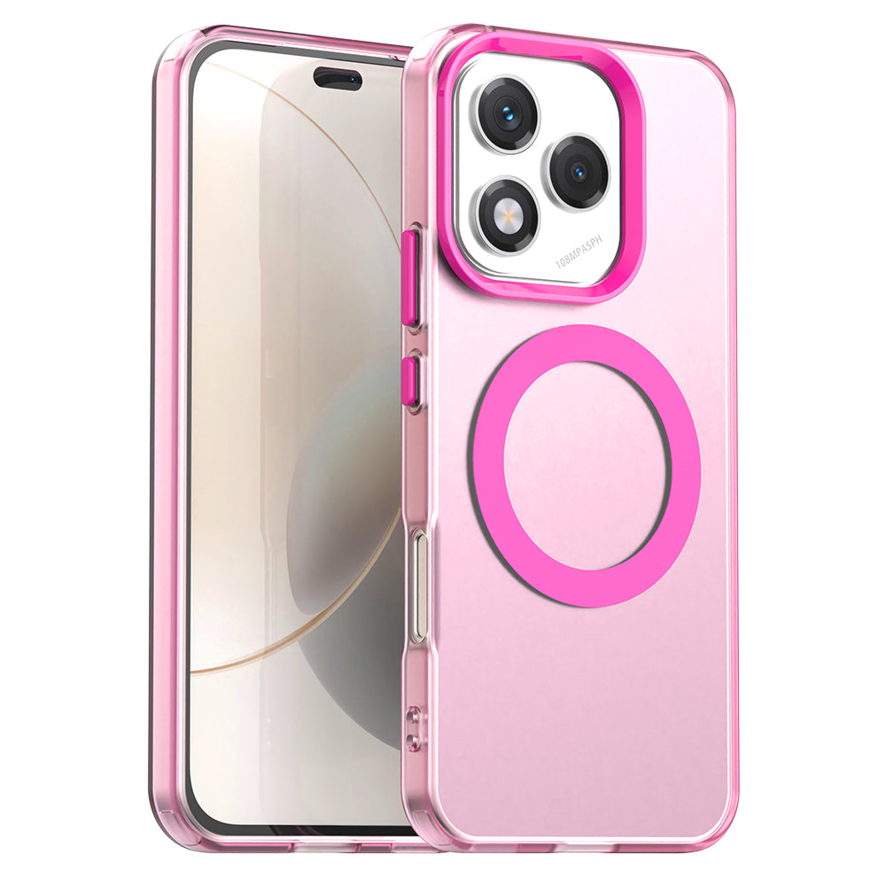 MagSafe-etui til Oppo A5 4G, Techsuit, CandyCase, Lyserød