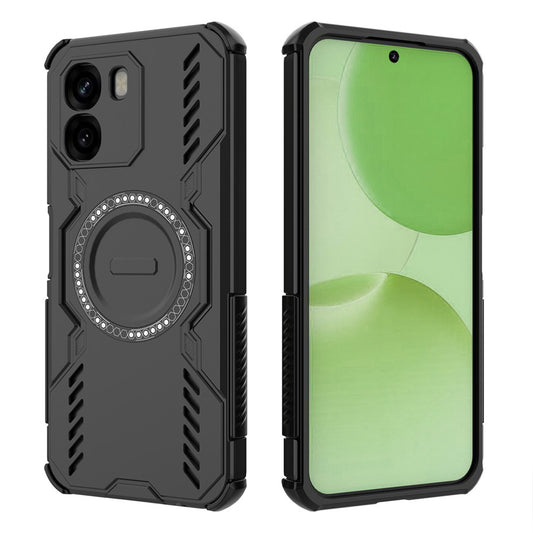MagSafe cover til Oppo A6 4G, Techsuit, ArmorMag, Sort