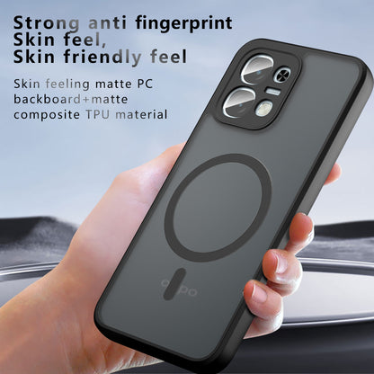 MagSafe Case for Oppo A6 Pro 5G / A6 Pro 4G, Techsuit, PureFrost, Satin Black