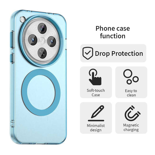 MagSafe-etui til Oppo Find X8 Pro, Techsuit, CandyCase, Blå