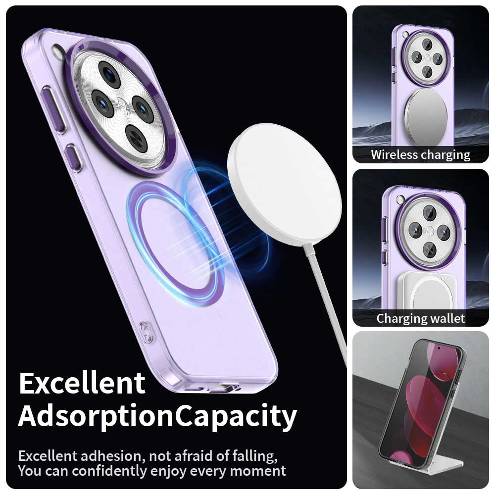 MagSafe-etui til Oppo Find X8 Pro, Techsuit, CandyCase, Lilla