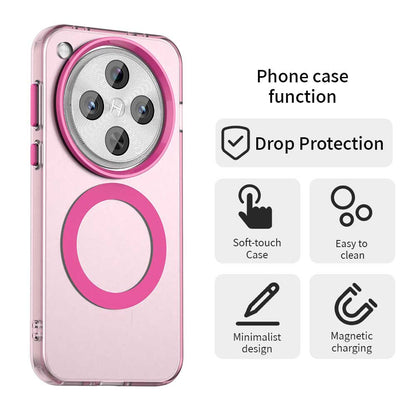 MagSafe-etui til Oppo Find X8 Pro, Techsuit, CandyCase, Lyserød