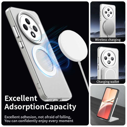 MagSafe-etui til Oppo Reno12 FS 5G / Reno12 FS 4G / Reno12 F 4G / Reno12 F, Techsuit, CandyCase, Hvid