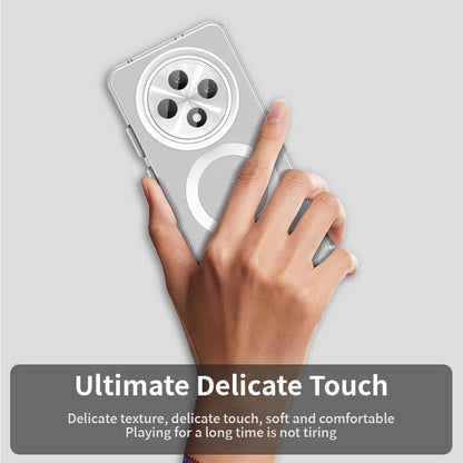 MagSafe-etui til Oppo Reno12 FS 5G / Reno12 FS 4G / Reno12 F 4G / Reno12 F, Techsuit, CandyCase, Hvid