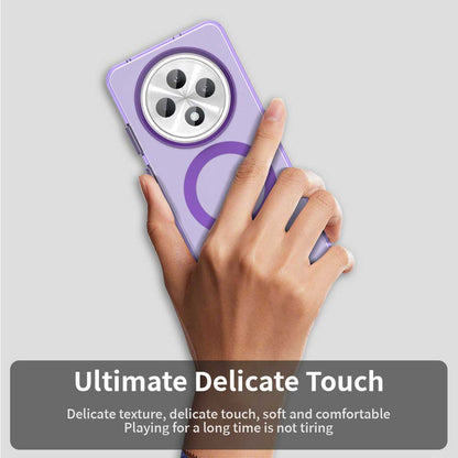 MagSafe-etui til Oppo Reno12 FS 5G / Reno12 FS 4G / Reno12 F 4G / Reno12 F, Techsuit, CandyCase, Lilla