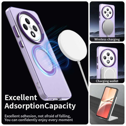 MagSafe-etui til Oppo Reno12 FS 5G / Reno12 FS 4G / Reno12 F 4G / Reno12 F, Techsuit, CandyCase, Lilla