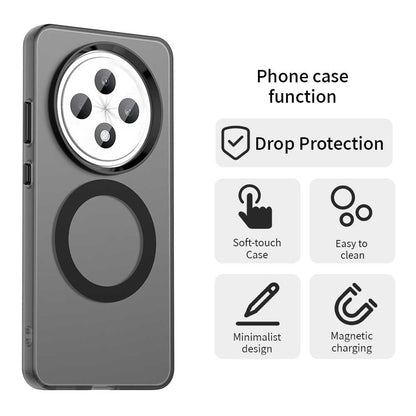 MagSafe-etui til Oppo Reno12 FS 5G / Reno12 FS 4G / Reno12 F 4G, Techsuit, CandyCase, Sort