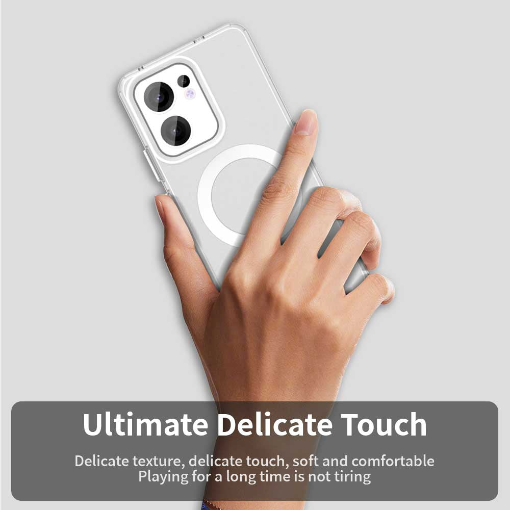 MagSafe Case for Oppo Reno13 FS 5G / Reno13 F 4G / Reno13 F, Techsuit, CandyCase, White