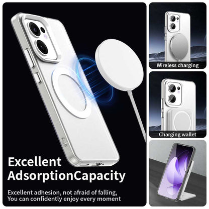 MagSafe Case for Oppo Reno13 FS 5G / Reno13 F 4G / Reno13 F, Techsuit, CandyCase, White