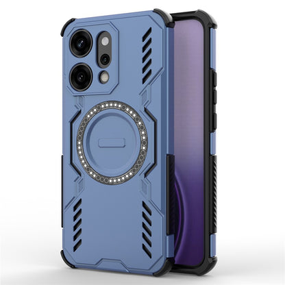 MagSafe-etui til Oppo Reno14 Pro, Techsuit, ArmorMag, Blå