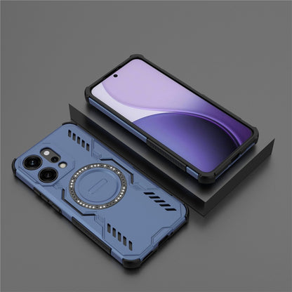 MagSafe-etui til Oppo Reno14 Pro, Techsuit, ArmorMag, Blå