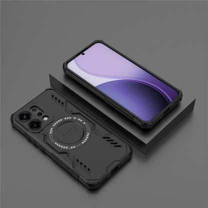 MagSafe-etui til Oppo Reno14, Techsuit, ArmorMag, Sort