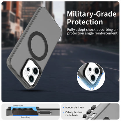 MagSafe cover til Oppo Reno14, Techsuit, CandyCase, Sort