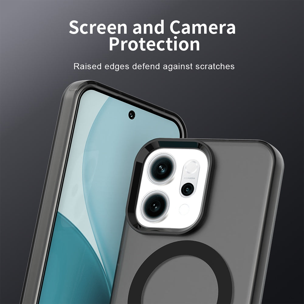 MagSafe cover til Oppo Reno14, Techsuit, CandyCase, Sort