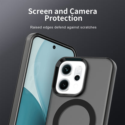 MagSafe cover til Oppo Reno14, Techsuit, CandyCase, Sort