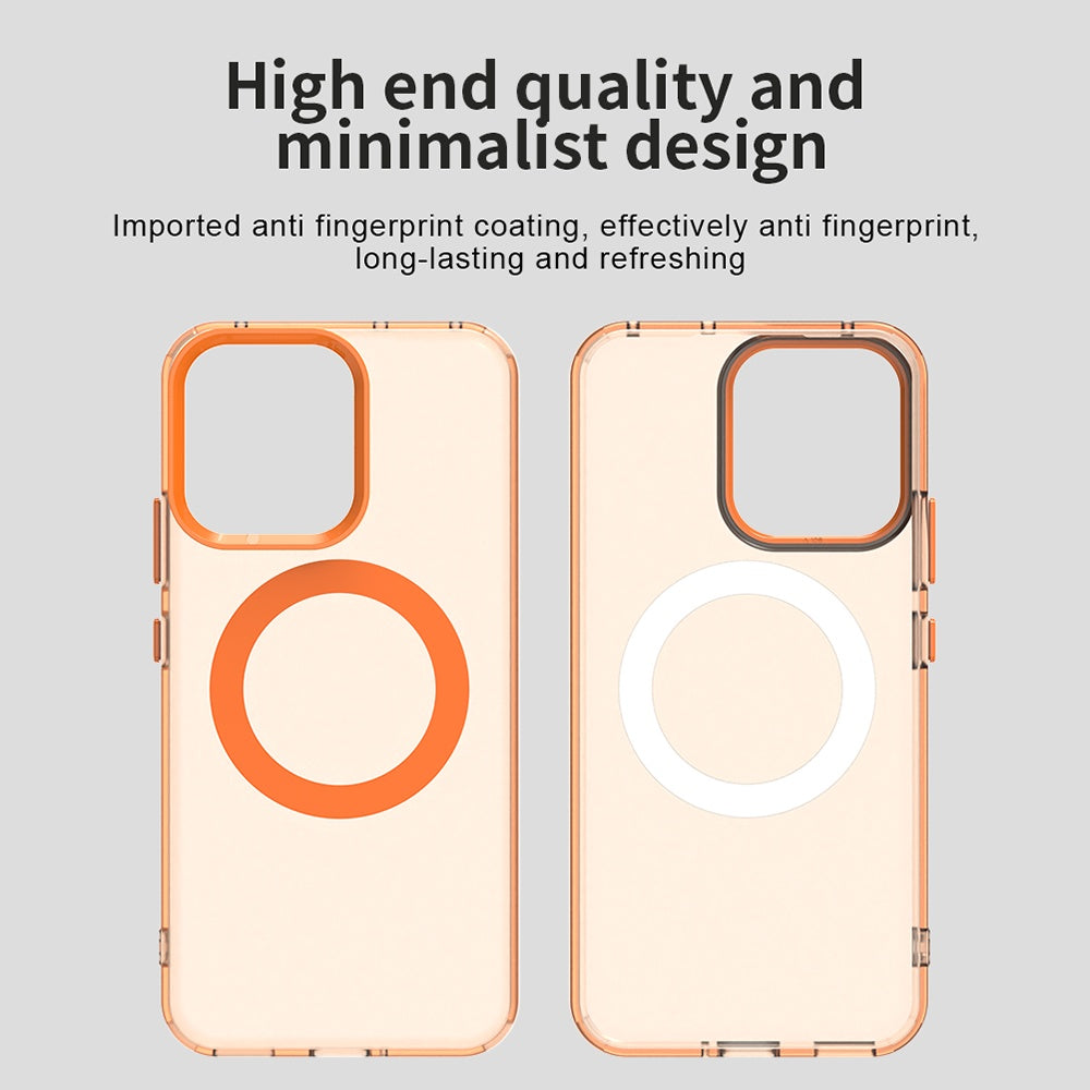 MagSafe cover til Oppo Reno14, Techsuit, CandyCase, Orange