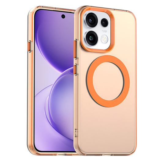 MagSafe-etui til Oppo Reno16 F / Reno16 FS, Techsuit, CandyCase, Orange
