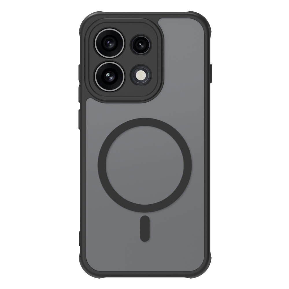 MagSafe-etui til Oppo Reno16 F / Reno16 FS, Techsuit, HaloFrost II, Sort