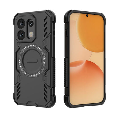 MagSafe-etui til Oppo Reno16 / Reno16 Pro, Techsuit, ArmorMag, Sort
