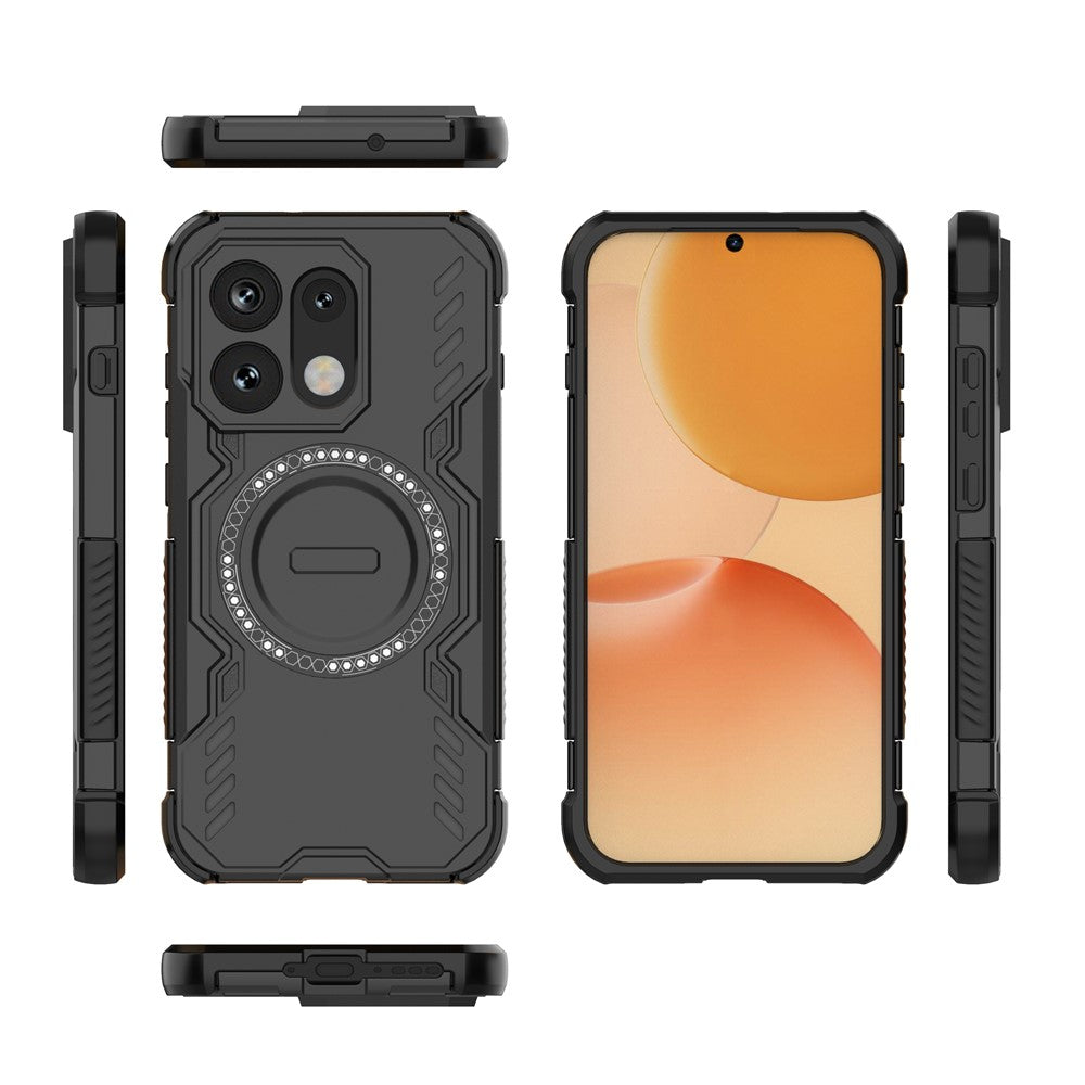 MagSafe-etui til Oppo Reno16 / Reno16 Pro, Techsuit, ArmorMag, Sort