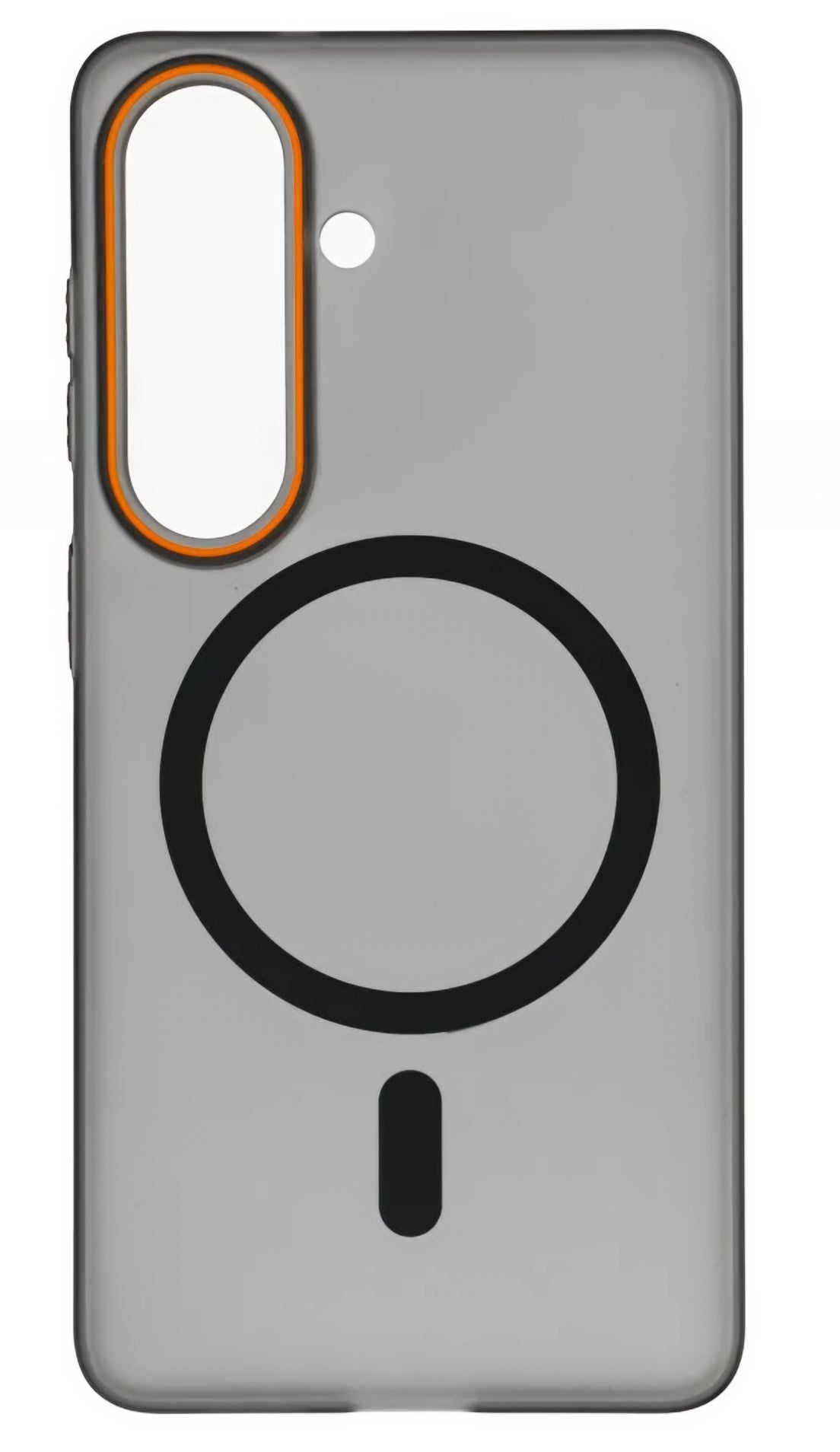MagSafe-etui til Samsung Galaxy S26 S942, OEM, Go Orange, Sort
