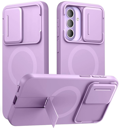 MagSafe-etui til Samsung Galaxy A57 5G, Tech-Protect, Kevlar Aura, Violet