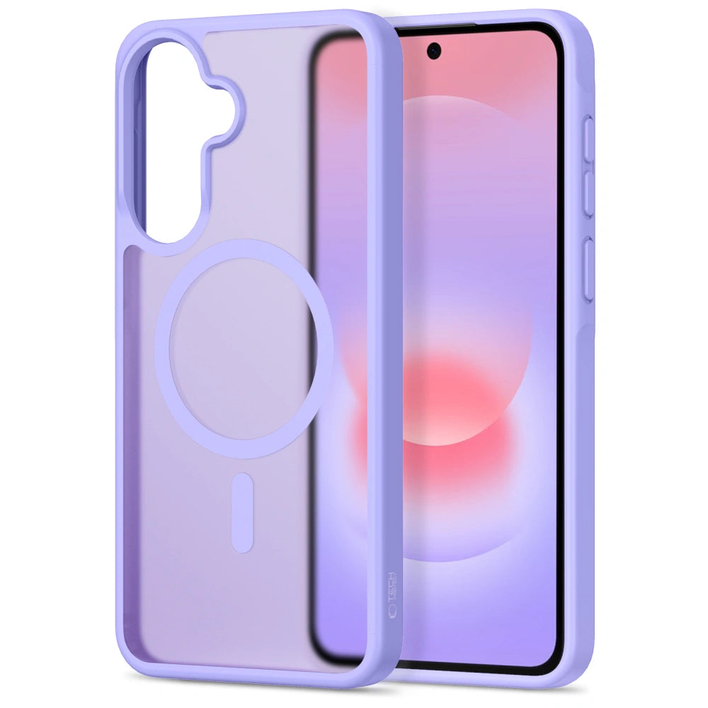 MagSafe-etui til Samsung Galaxy A57 5G, Tech-Protect, Magmat, Mat Lilla