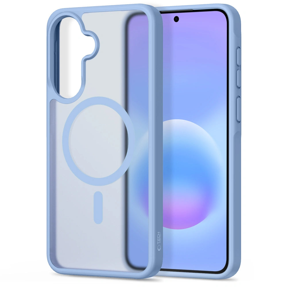 MagSafe-cover til Samsung Galaxy A57 5G, Tech-Protect, Magmat, Mat Blå