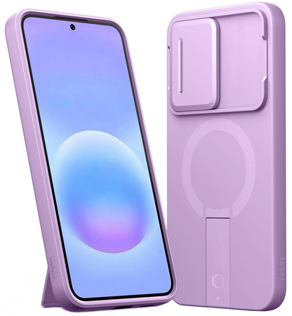 MagSafe-etui til Samsung Galaxy A57 5G, Tech-Protect, Kevlar Aura, Violet