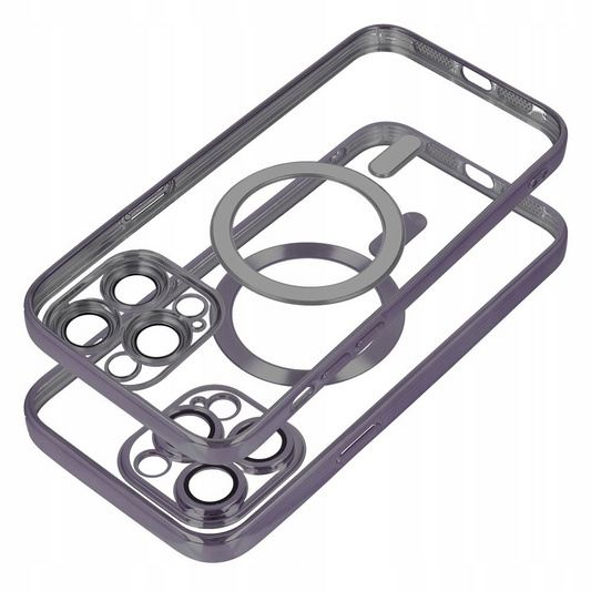 MagSafe-etui til Samsung Galaxy S25 Ultra S938, OEM, Electro Mag, Rød