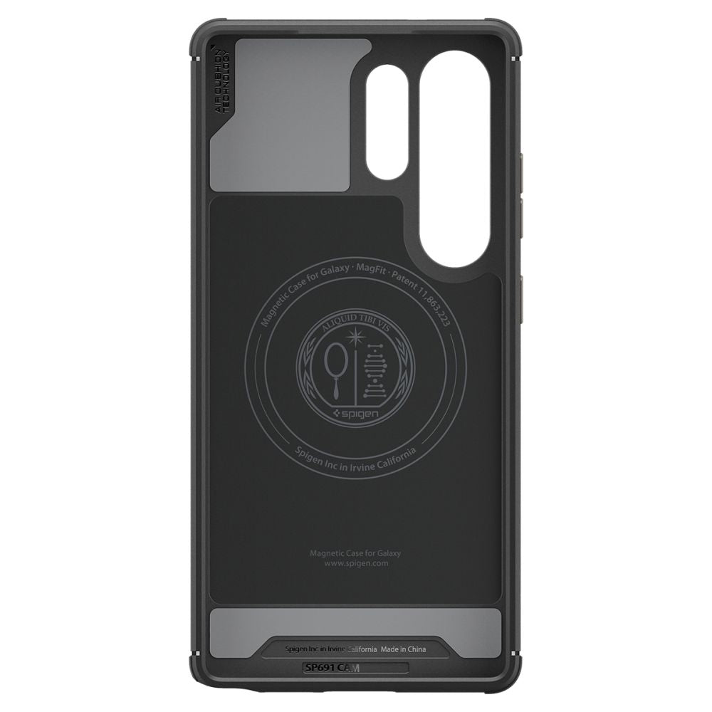 MagSafe cover til Samsung Galaxy S25 Ultra S938, Spigen, Mag Armor, Sort ACS08913