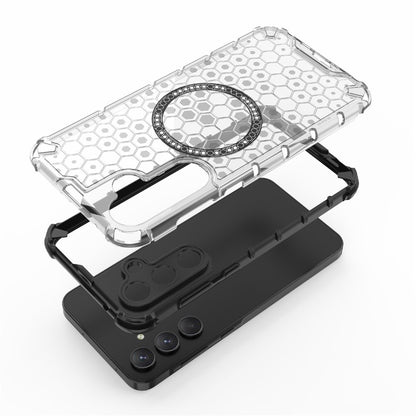 MagSafe-etui til Samsung Galaxy A26 A266, Techsuit, HoneyComb Shield, Blå