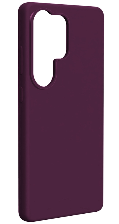 MagSafe-etui til Samsung Galaxy S25 Ultra S938, Etteri, Silicone Mag, Vinrød