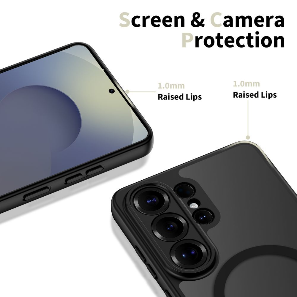 MagSafe cover til Samsung Galaxy S26 Ultra S948, Tech-Protect, BasicMag, Mat Sort