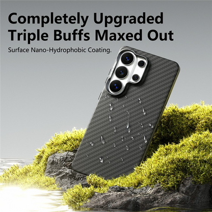MagSafe-etui til Samsung Galaxy S26 Ultra S948, Abeei, Carbon, Sort