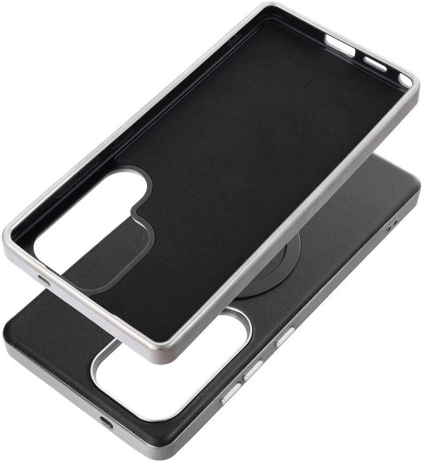 MagSafe-etui til Samsung Galaxy A36 A366, OEM, Gentleman Mag, Sort