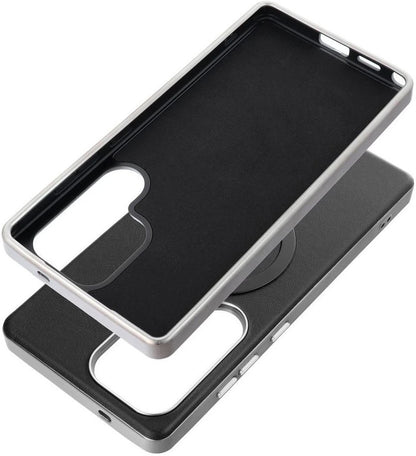 MagSafe-etui til Samsung Galaxy A36 A366, OEM, Gentleman Mag, Sort