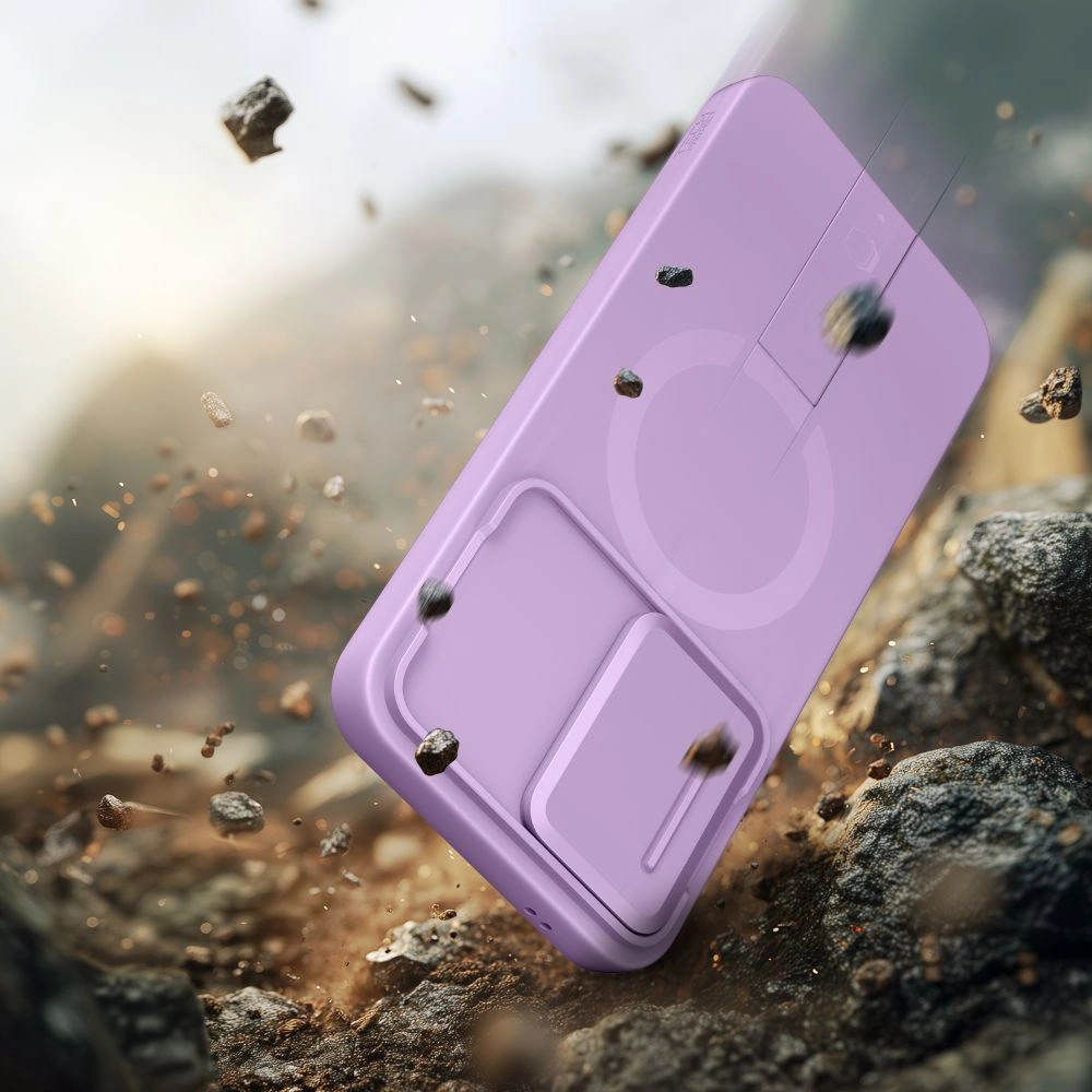 MagSafe-etui til Samsung Galaxy A57 5G, Tech-Protect, Kevlar Aura, Violet
