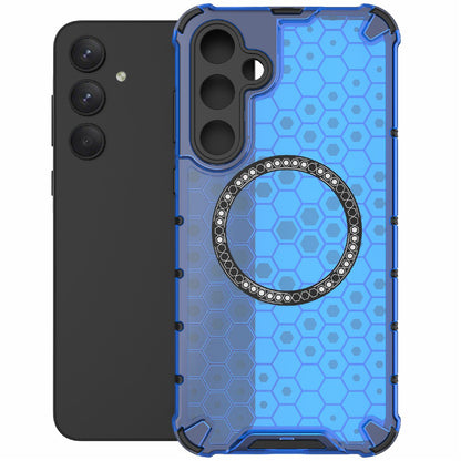 MagSafe-etui til Samsung Galaxy A26 A266, Techsuit, HoneyComb Shield, Blå