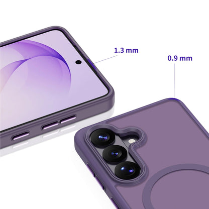 MagSafe-etui til Samsung Galaxy S26 S942, Tech-Protect, Magmat, Mat lilla