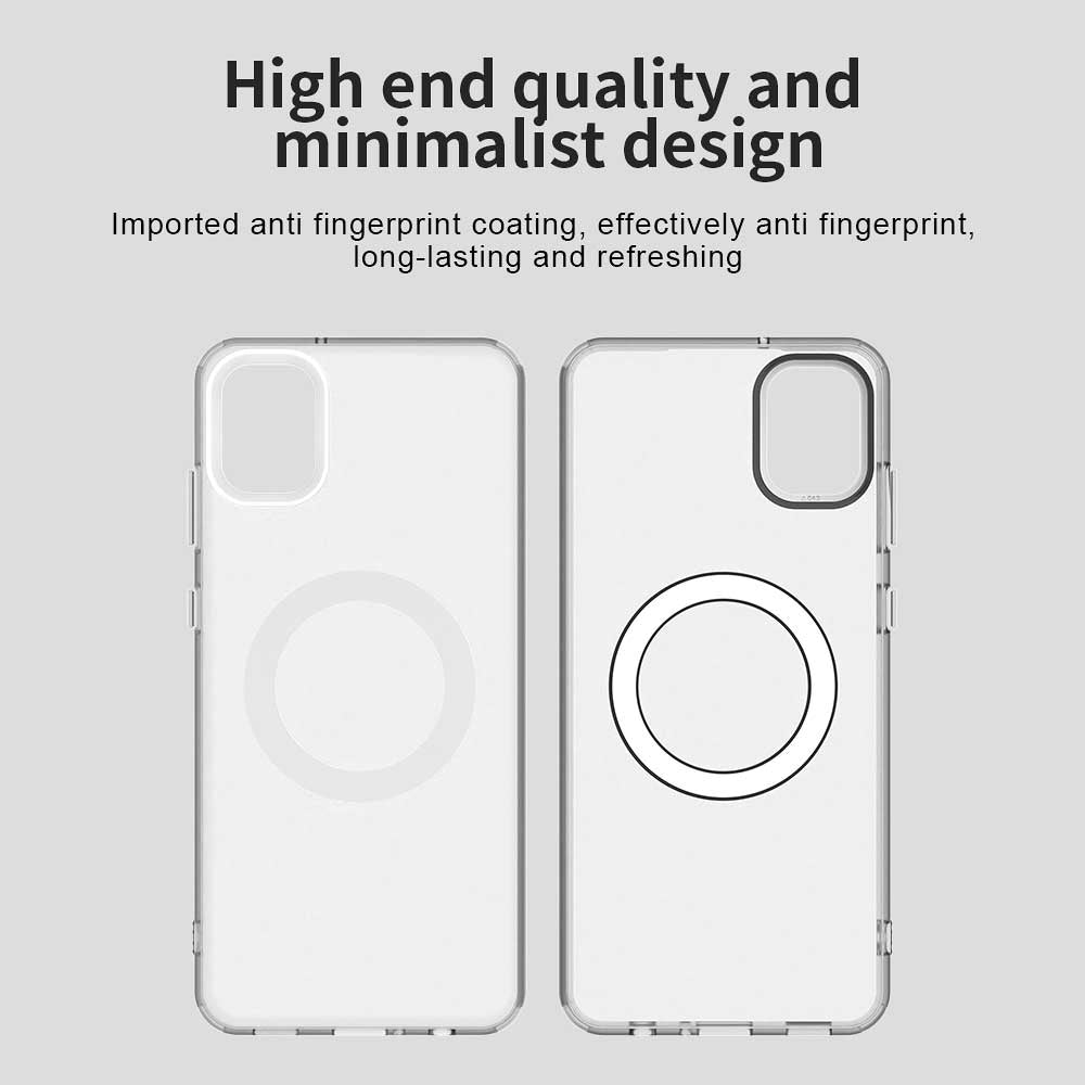 MagSafe-etui til Samsung Galaxy A05 A055, Techsuit, CandyCase, Hvid