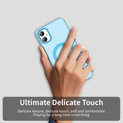MagSafe-etui til Samsung Galaxy A05 A055, Techsuit, CandyCase, Blå