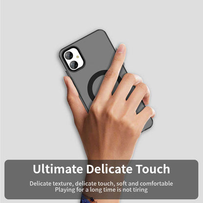 MagSafe-etui til Samsung Galaxy A05 A055, Techsuit, CandyCase, Sort