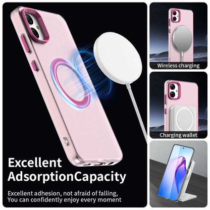 MagSafe-etui til Samsung Galaxy A05 A055, Techsuit, CandyCase, Lyserød