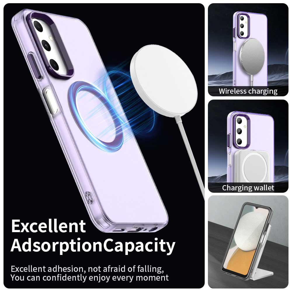 MagSafe-etui til Samsung Galaxy A05s A057, Techsuit, CandyCase, Lilla