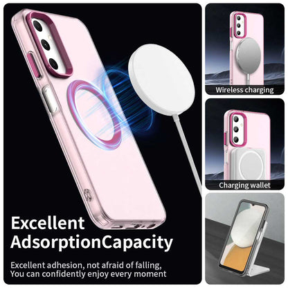 MagSafe-etui til Samsung Galaxy A05s A057, Techsuit, CandyCase, Lyserød