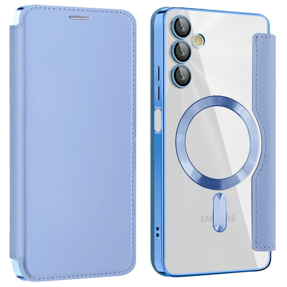 MagSafe-etui til Samsung Galaxy A05s A057, Techsuit, SmartMag Book, Blå